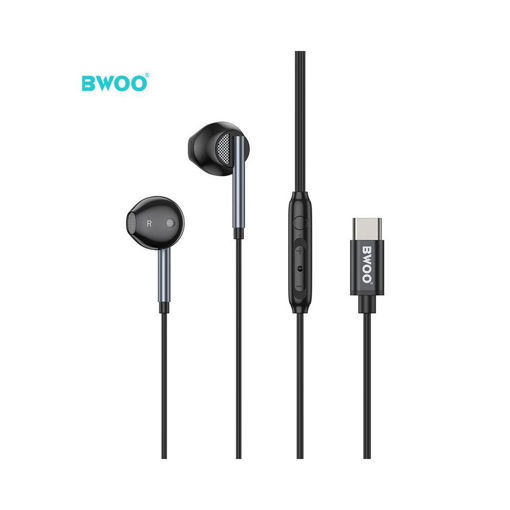 Picture of BWOO HEADPHONES TYPE C, BLACK